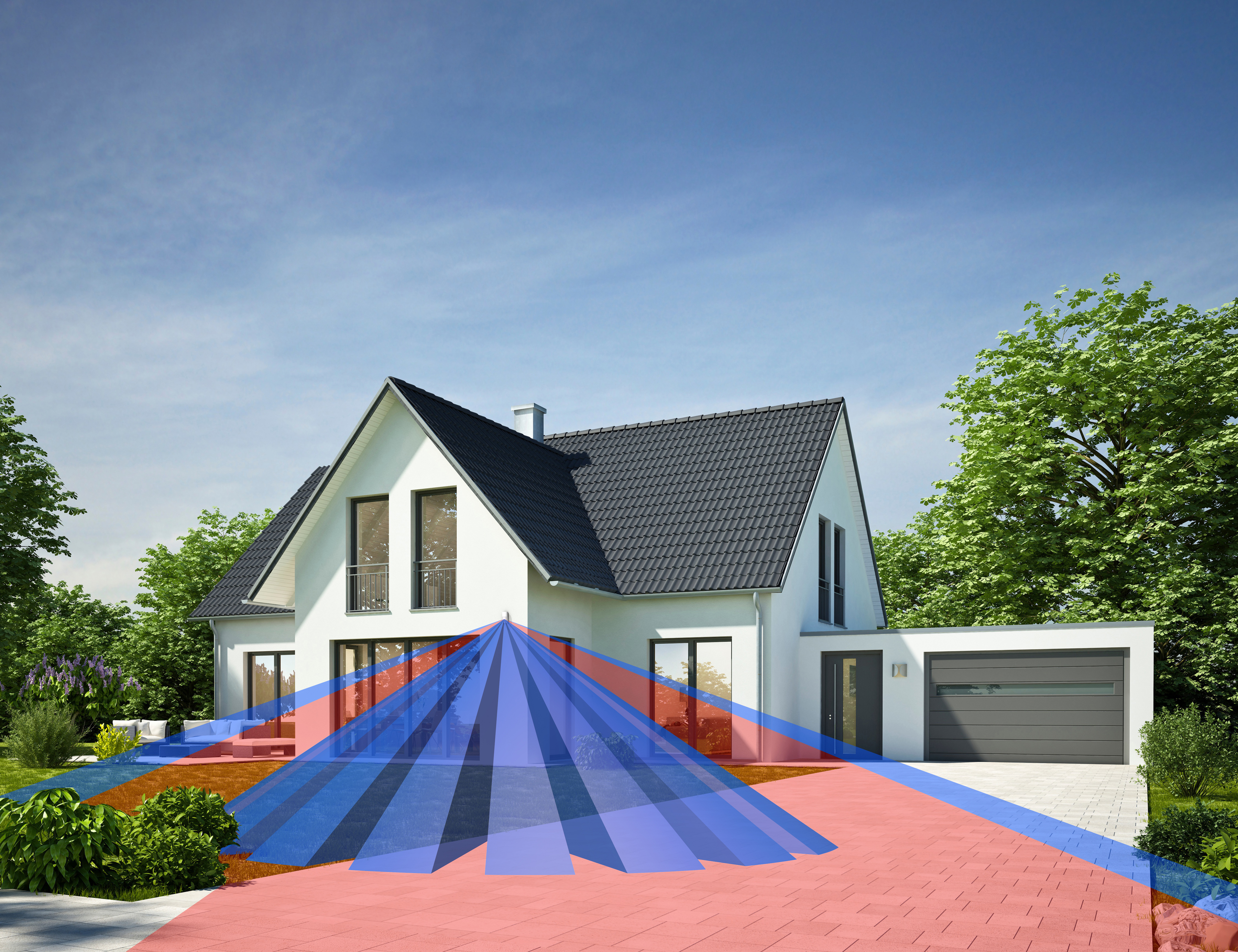 QXI-RDT-X8 Détecteur extérieur double technologie,… | OPTEX Europe