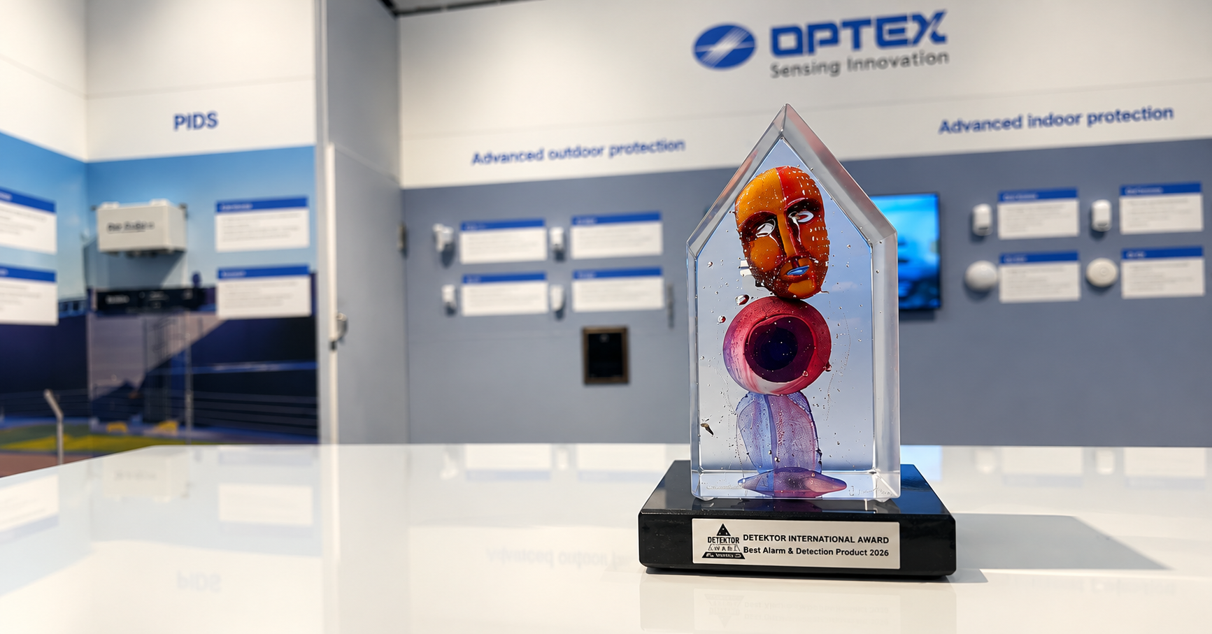 Detektor Award at the OPTEX Booth 1