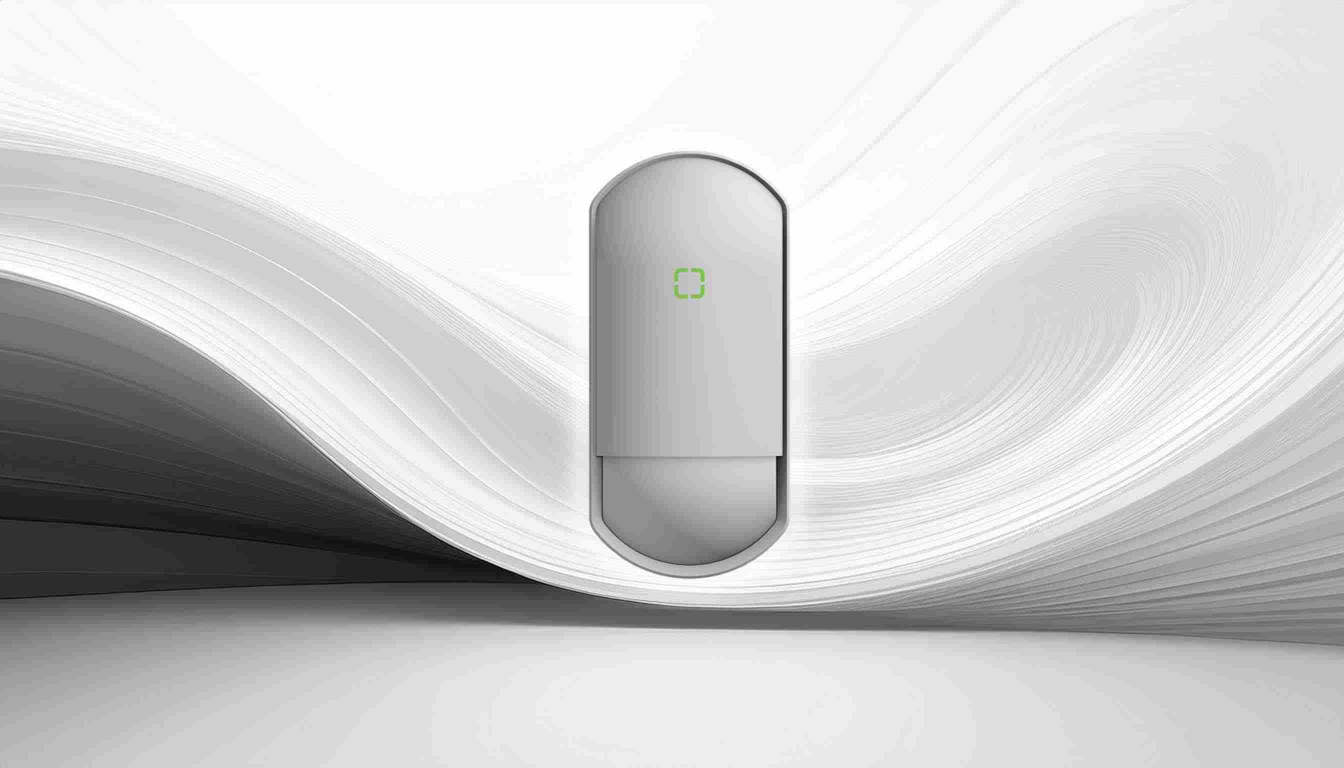 Flip X ST on white waves background