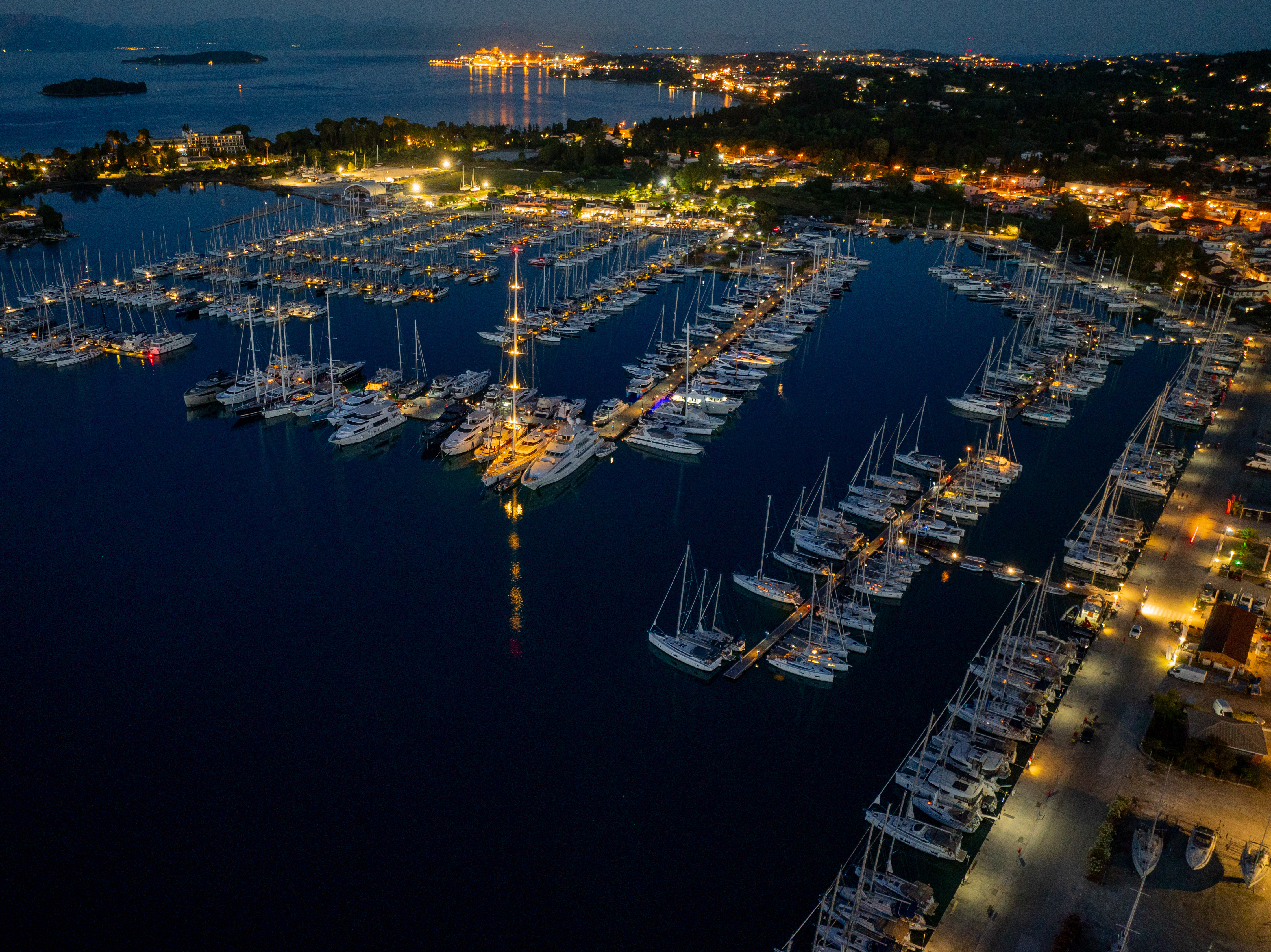 Marina security large perimeter