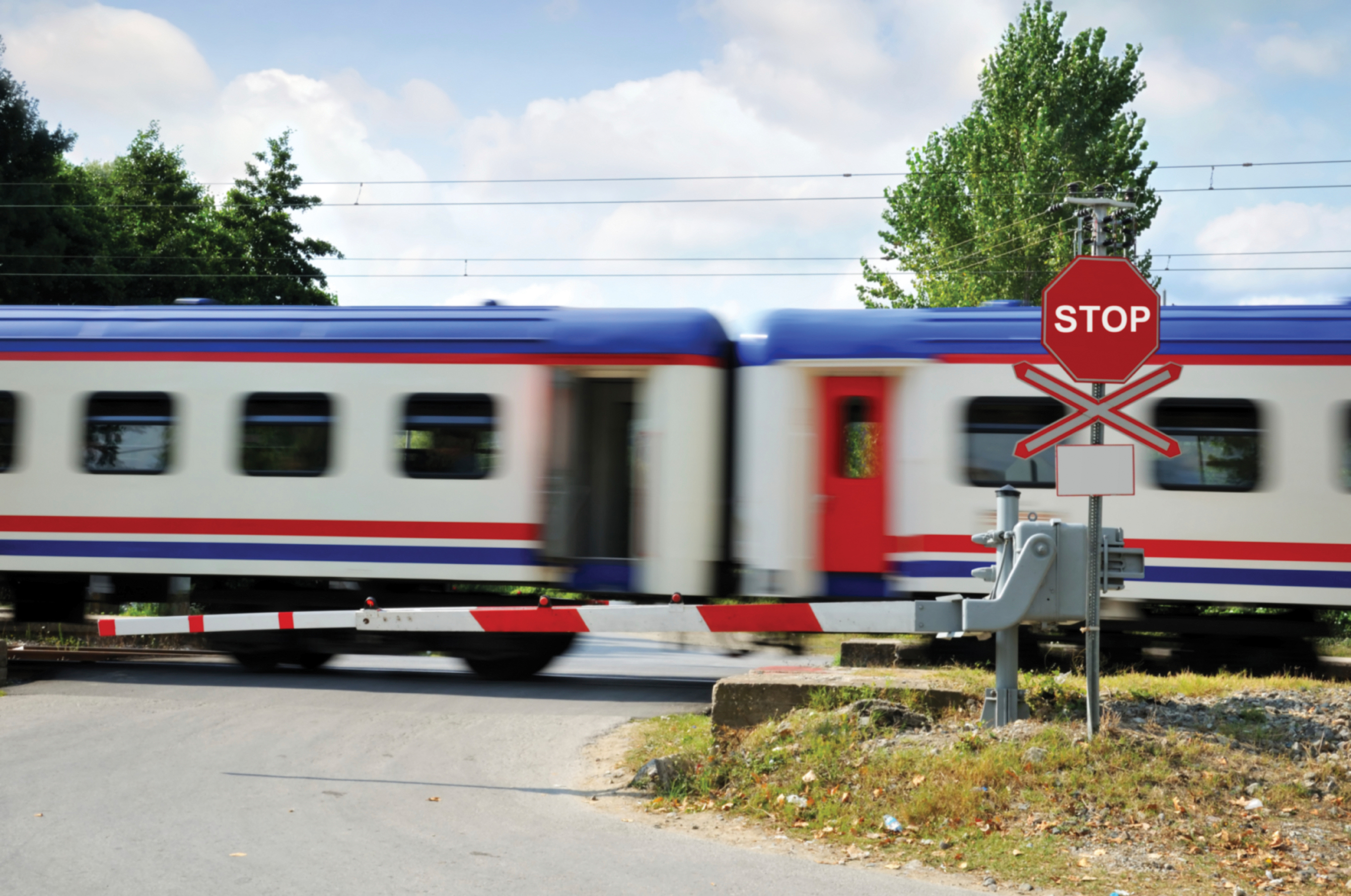 Railway crossing i Stock 000010281805 Large