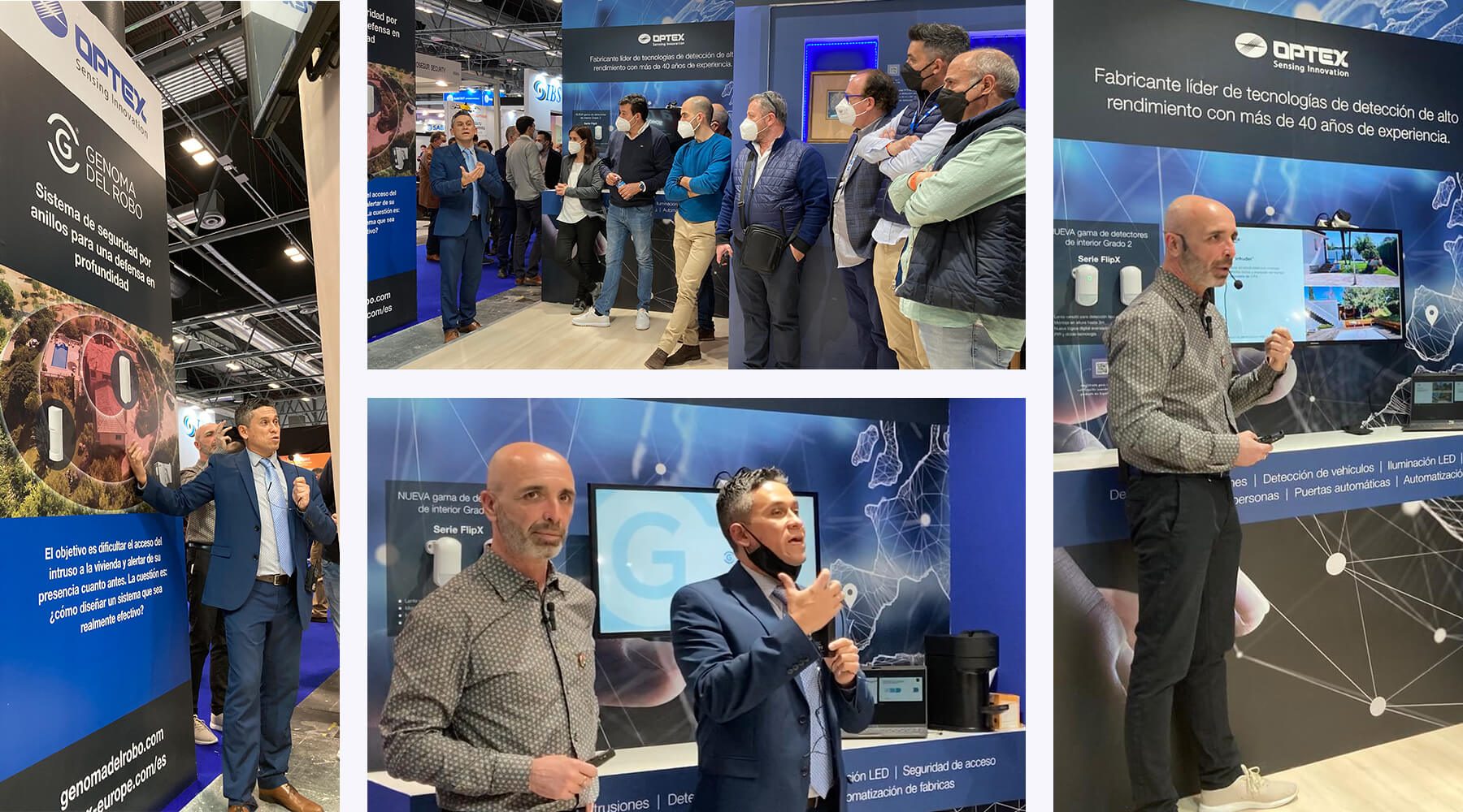 Montage genoma del robo optex presentation sicur 2022 1