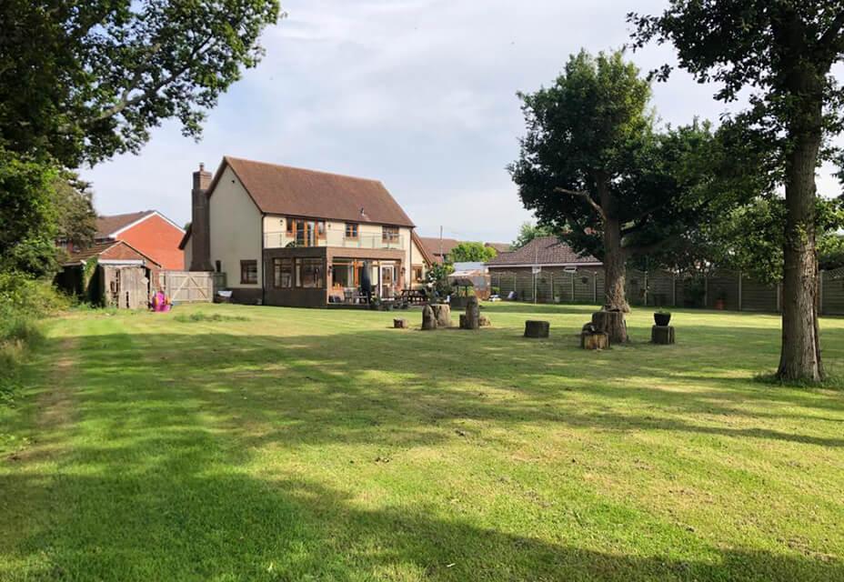 Optex vxi cmod sensor led visual verification residential back garden case study