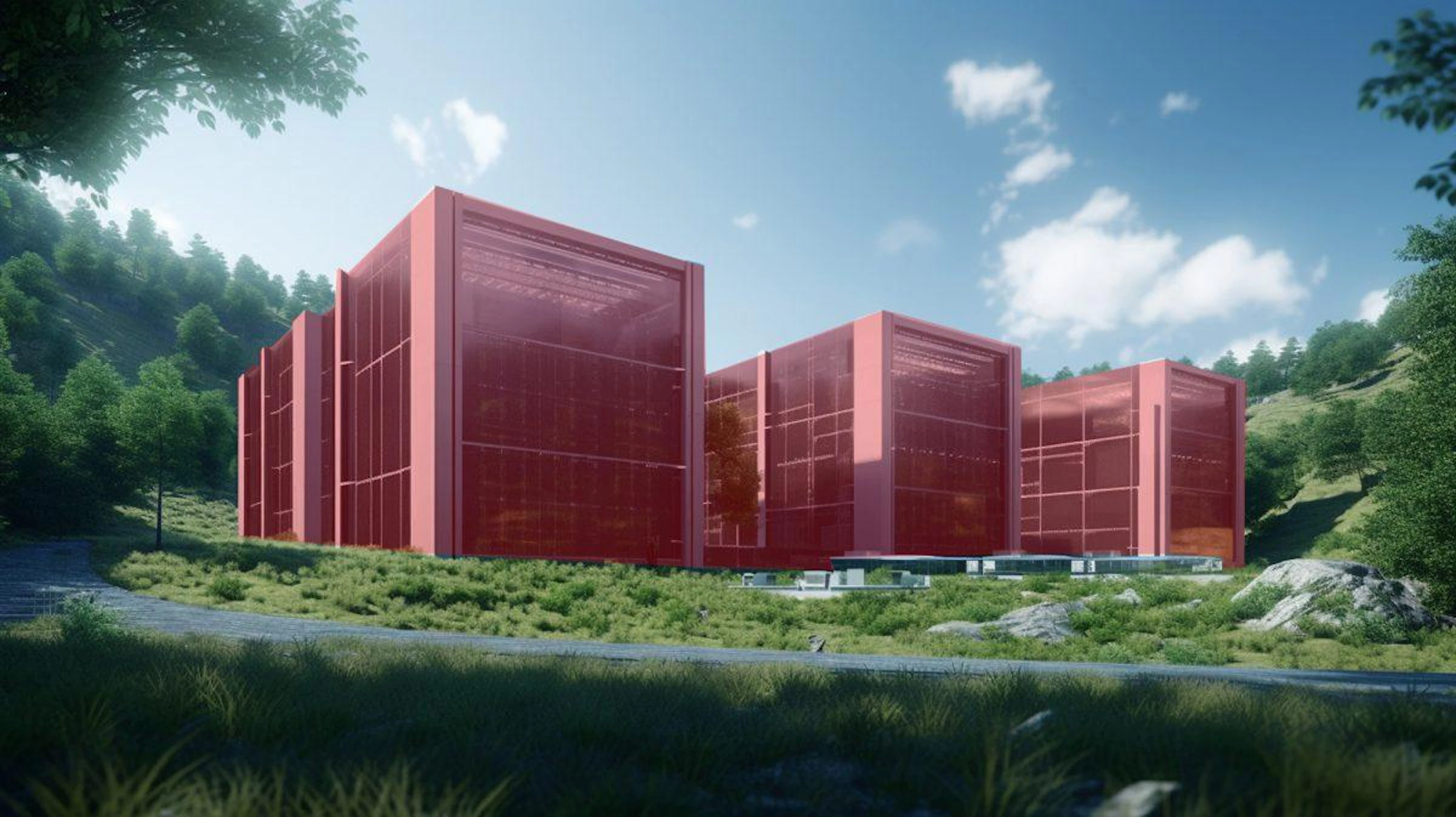 Datacentre facade detection