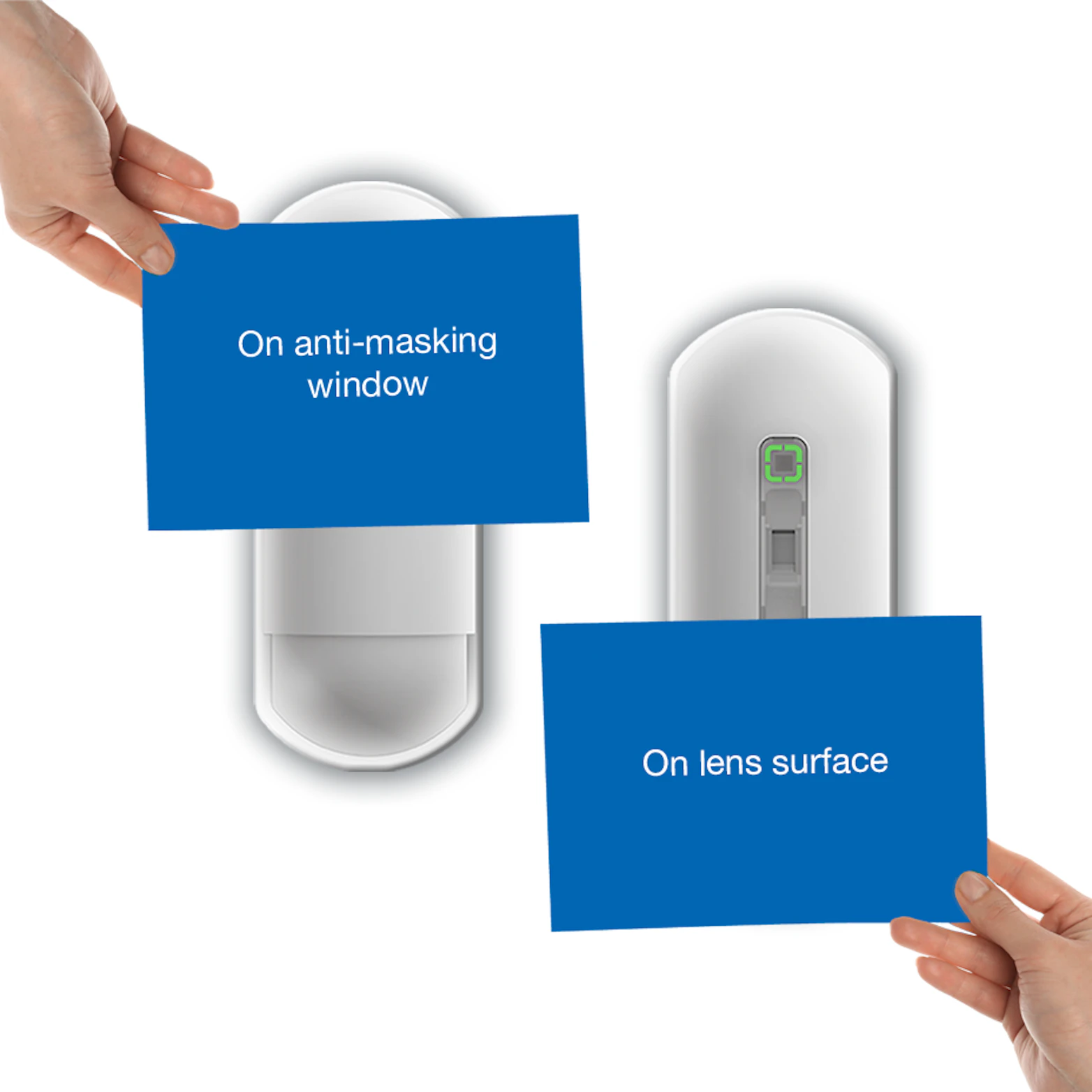 Advanced anti masking without shadows