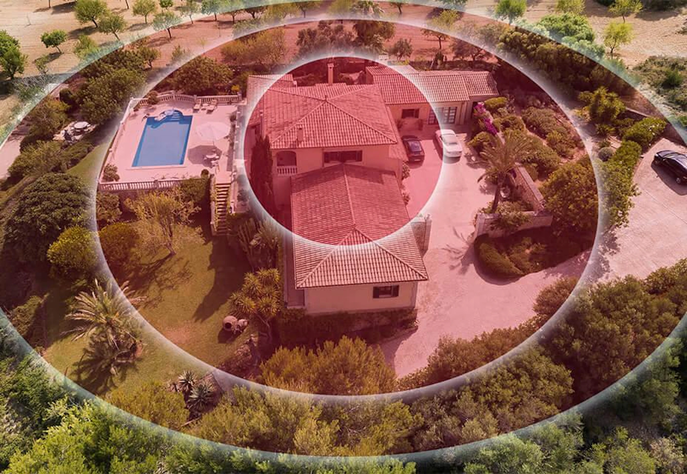 Optex sistema de seguridad anillos