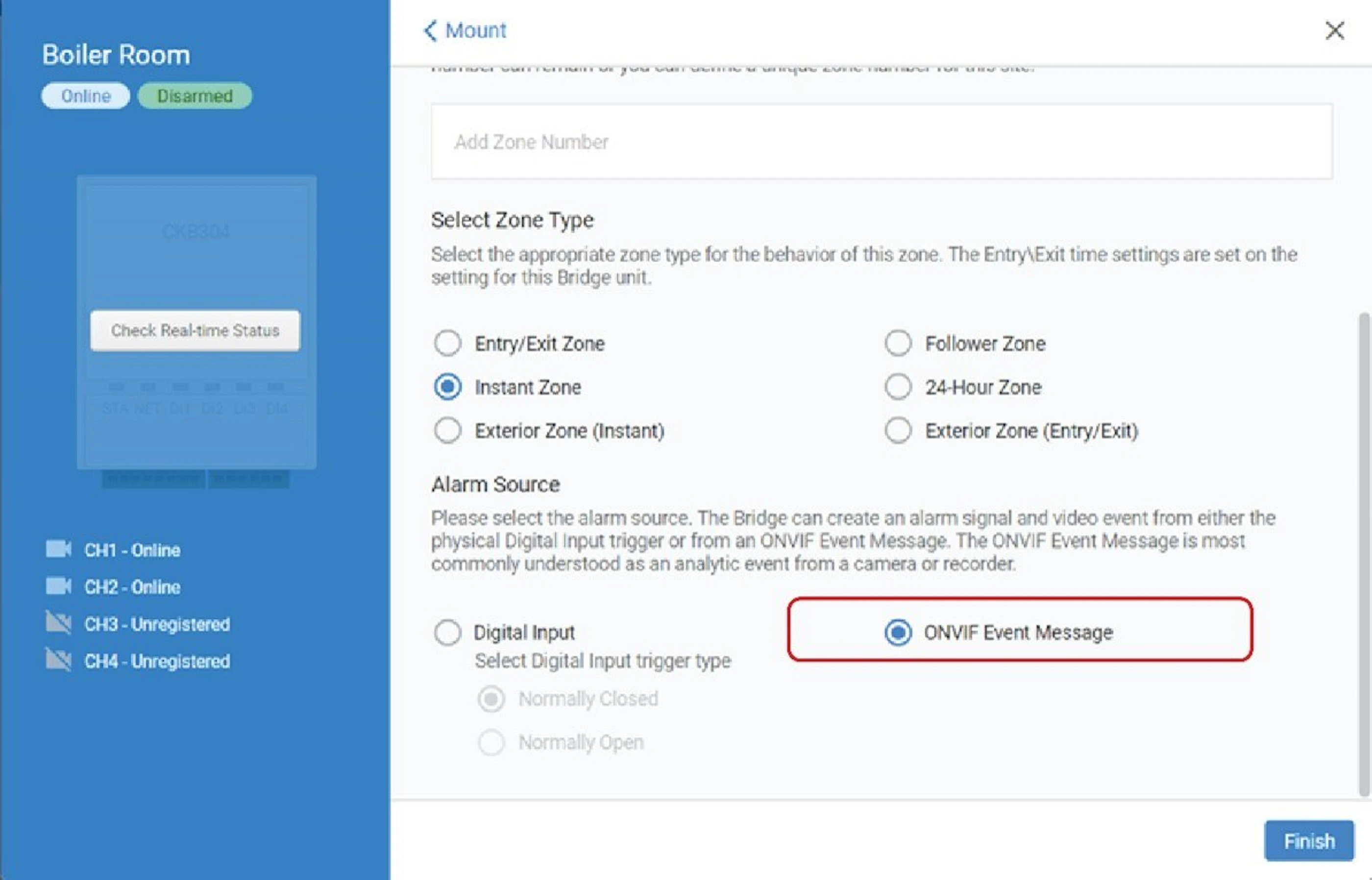 Optex tech tip how to use bridge onvif step2