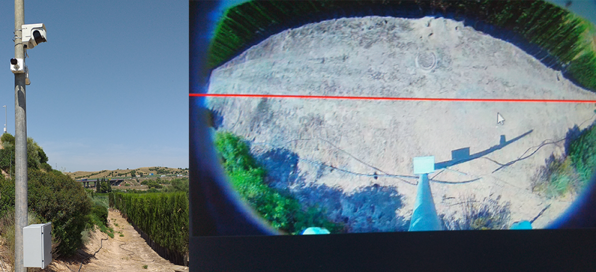 Optex redscan corridor detection