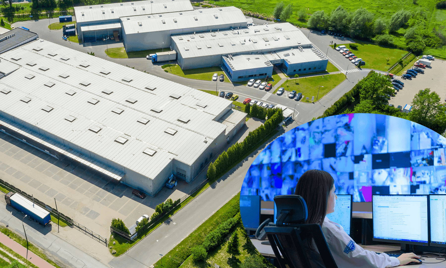 Descubra con optex centro logistica integracion seguridad