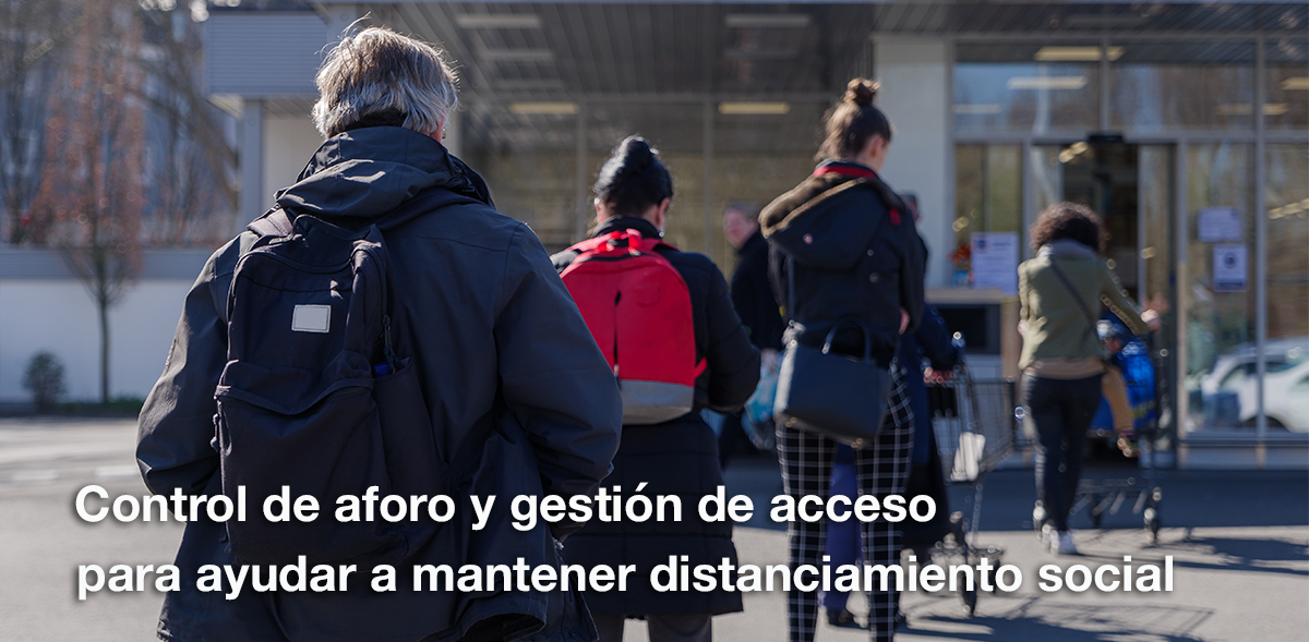 Descubra con optex control aforos Akribos