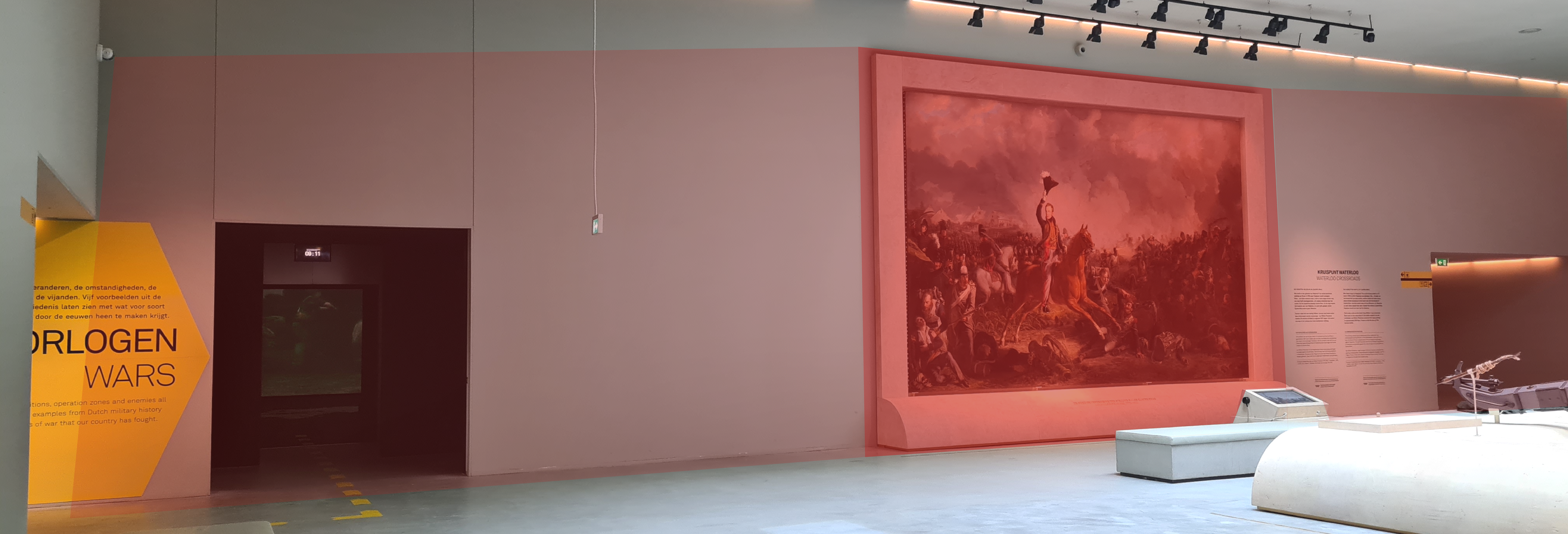 NMM Painting with Detection pattern