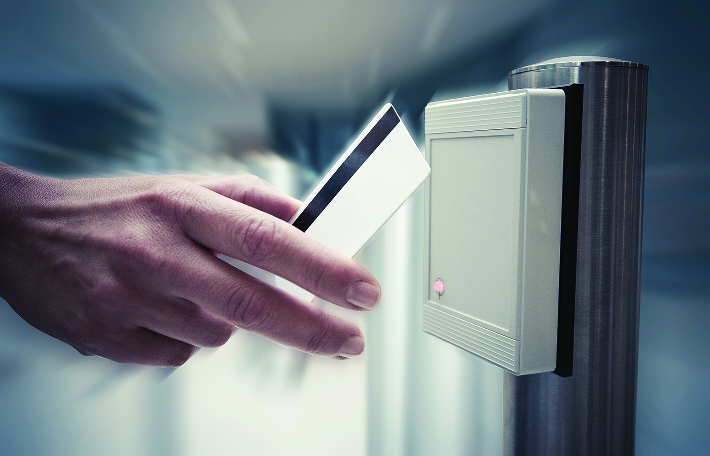 Optex access security card scan visual