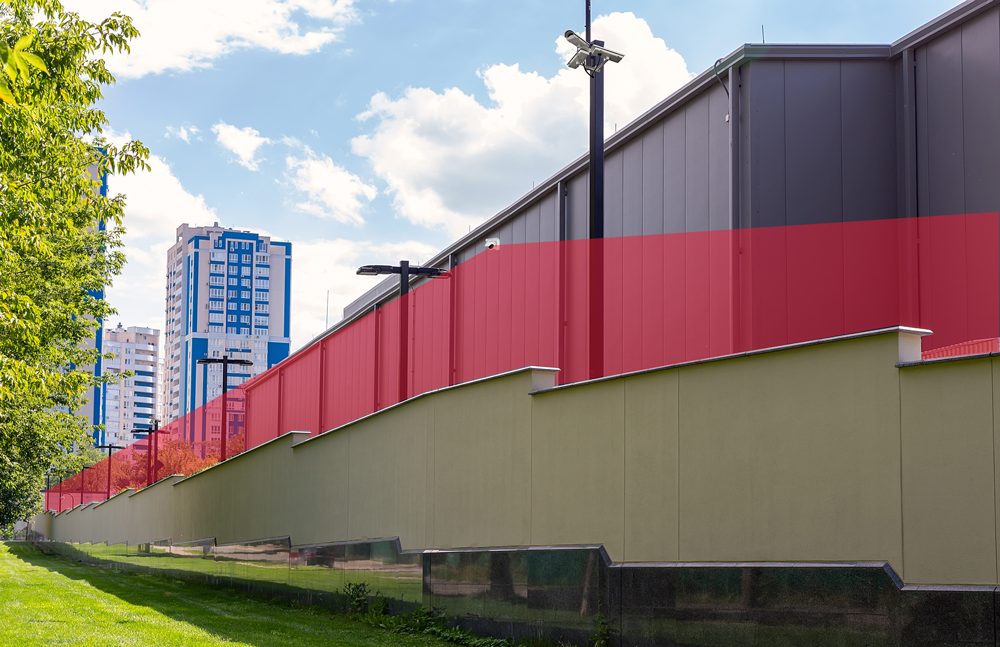 Optex lidar facade protection