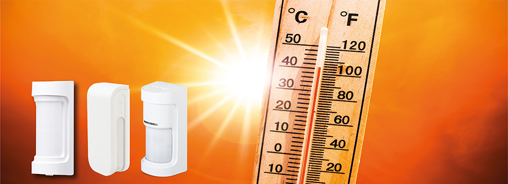 Optex pir in warm weather featured 1