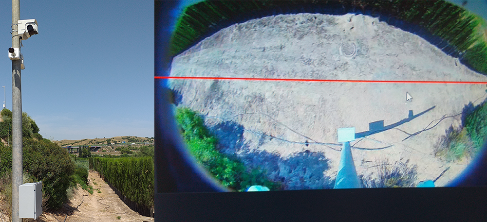 Optex redscan corridor detection