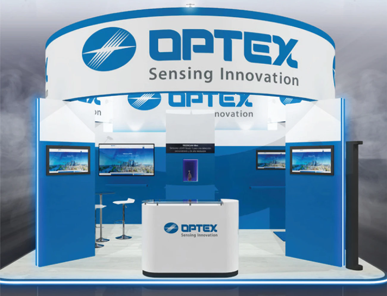 OPTEX to bring live and interactive product showcases… | OPTEX Europe